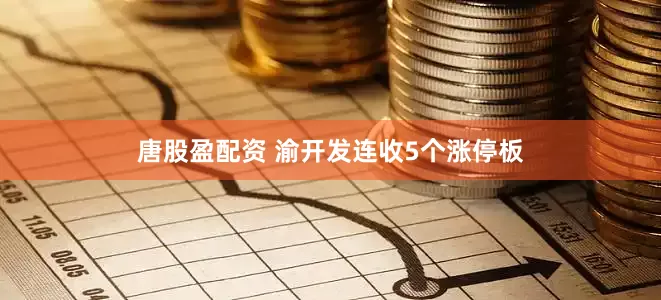 唐股盈配资 渝开发连收5个涨停板